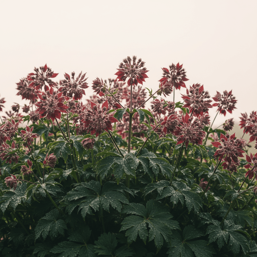 Astrantia Burgundy Manor